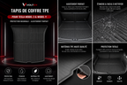 Tapis de coffre Premium Tesla Model 3/Y – Protection sur mesure