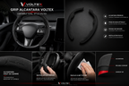 Protection de Volant Tesla Premium | Confort & Grip | Voltex