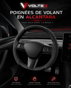 Protection de Volant Tesla Premium | Confort & Grip | Voltex