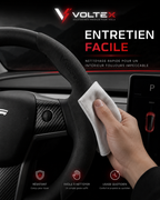 Protection de Volant Tesla Premium | Confort & Grip | Voltex