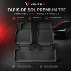 Tapis de Sol Premium Tesla | Voltex