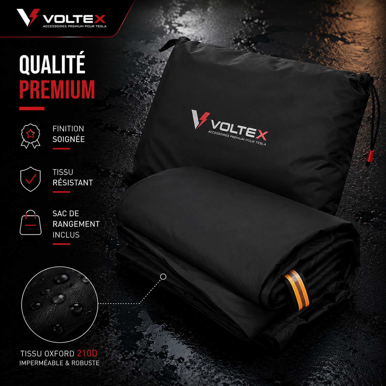 Housse de Protection Extérieure Tesla | Toutes Saisons | Voltex