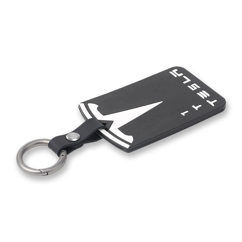 Étui porte-carte clé Tesla Model 3/Y – Silicone non-bloquant RFID