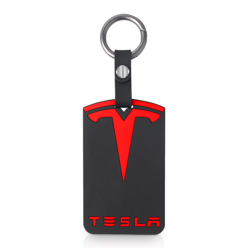 Étui porte-carte clé Tesla Model 3/Y – Silicone non-bloquant RFID