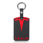 Étui porte-carte clé Tesla Model 3/Y – Silicone non-bloquant RFID